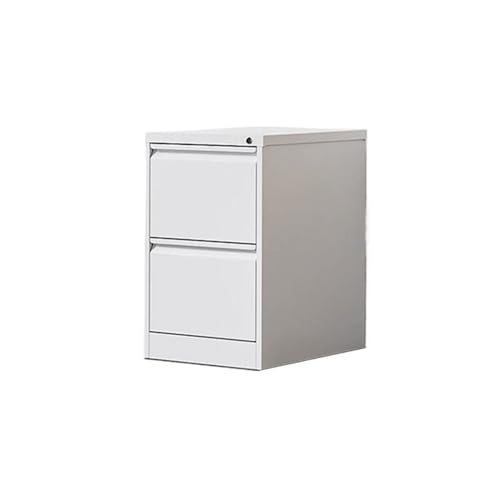Bürocontainer A4-Aktenschrank, Büroschublade, Schrankschublade mit Schloss, multifunktionaler Aufbewahrungsschrank, Schublade, Aktendatenspeicher, kurzer Schrank Büroschrank(Klein) von Yinj9562fg