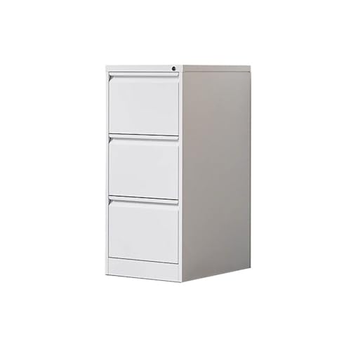 Bürocontainer A4-Aktenschrank, Büroschublade, Schrankschublade mit Schloss, multifunktionaler Aufbewahrungsschrank, Schublade, Aktendatenspeicher, kurzer Schrank Büroschrank(Mittel) von Yinj9562fg