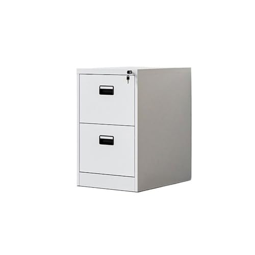 Bürocontainer Büro-Schubladenschrank, A4-Aktenschrank, Schublade, Aktendatenspeicher, kurzer Schrank mit Schloss, multifunktionaler Aufbewahrungsschrank Büroschrank(Klein) von Yinj9562fg