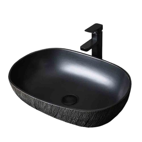 Waschtisch Einzelsäulenwaschbecken Ovales Waschbecken Haushaltsbadezimmer mit Zubehör Platzsparendes Waschtisch Einzelsäulenwaschbecken Ovales Waschbecken Haushaltsbadezimmer mit Zubehör Platzsparendes von Yinj9562fg