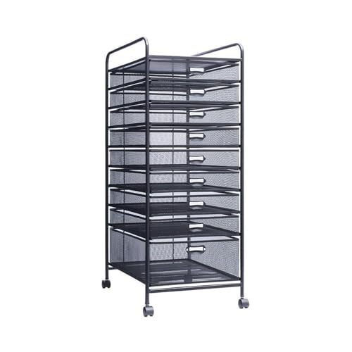 Yinj9562fg Bürocontainer Aktenrahmen aus Metall, Aktenregal unter dem Schreibtisch, mobiler Datenspeicherwagen, Trolley mit Schublade Büroschrank Yinj9562fg Bürocontainer Aktenrahmen aus Metall, Aktenregal unter dem Schreibtisch, mobiler Datenspeicherwagen, Trolley mit Schublade Büroschrank von Yinj9562fg