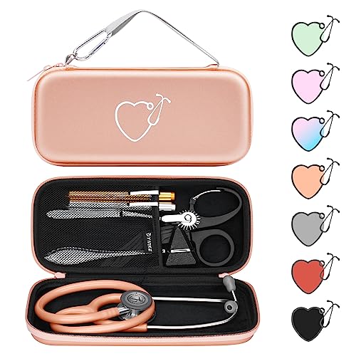 Yinke Stethoskop Tasche für 4M littmann/MDF/ADC Stethoskop Krankenschwester Zubehör für Notfallsanitäter Klein, und Tragbar Stoßfest für Reisen Passt Medizinische Schere Reflexhammer Stift Licht Yinke Stethoskop Tasche für 4M littmann/MDF/ADC Stethoskop Krankenschwester Zubehör für Notfallsanitäter Klein, und Tragbar Stoßfest für Reisen Passt Medizinische Schere Reflexhammer Stift Licht von Yinke