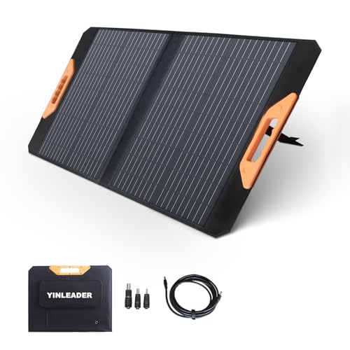 Yinleader 70W Falttragbares Solarmodul, 23% Umwandlungseffizienz, Wasserdicht Tragbares Ladegerät Solarstrom Solarpanel für Camping, Wohnmobil Outdoor Aktivitäten Roadtrips Yinleader 70W Falttragbares Solarmodul, 23% Umwandlungseffizienz, Wasserdicht Tragbares Ladegerät Solarstrom Solarpanel für Camping, Wohnmobil Outdoor Aktivitäten Roadtrips von Yinleader