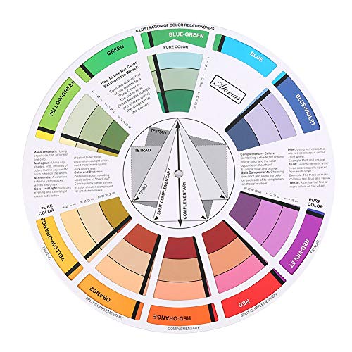 Yinuoday Farbrad 9. 5-Zoll-Farbregenerator für Kreative Regenbogenfarben für Anfänger Und Künstler von Yinuoday