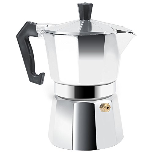 YINUODAY Moka Kanne Aluminium Espressomaschinen Maschinen 3/6/9/12 Tasse Italienische Espresso Greca Kaffeemaschine Brau Perkolator von Yinuoday