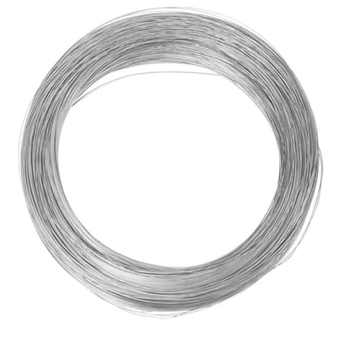 1 Stück 304 Edelstahldraht, Durchmesser 0,02–3 mm, Länge 1 m/5 m/10 m, federharter Stahldraht (Color : 0.3mm, Size : 10M) von Yinxi