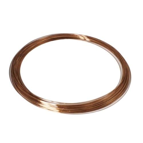 Yinxi Phosphorbronzedraht 1 Stück, Qsn6.5-01, Hohe Zähigkeit, Phosphorblauer Kupferdraht, Feder, Spezialkupferdraht, Durchmesser 0.3 mm, Bronze Yinxi Phosphorbronzedraht 1 Stück, Qsn6.5-01, Hohe Zähigkeit, Phosphorblauer Kupferdraht, Feder, Spezialkupferdraht, Durchmesser 0.3 mm, Bronze von Yinxi