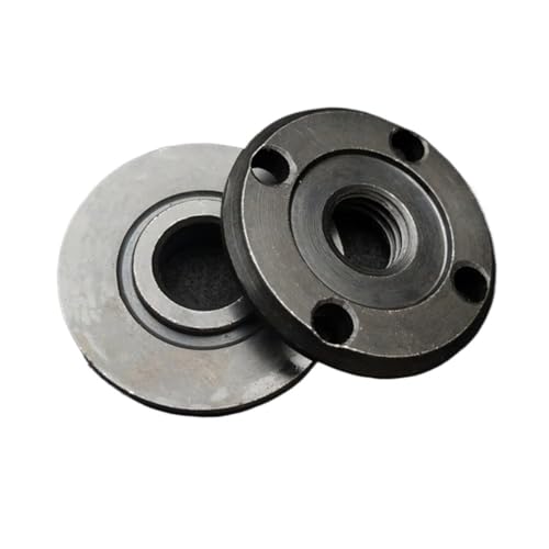2 stücke Winkel Grinder Disc Halter Muttern Set M16 Gewinde Ersatz Winkel Grinder Innen Außen Flansch Mutter-Set Werkzeuge von Yinxi