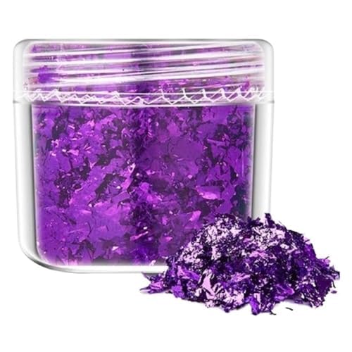 Yinxi 1 Stück Kohlefaser-Metalloberflächen, gehackte Kohlefaser (Color : Deep Purple) von Yinxi