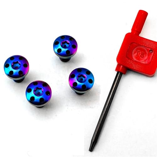 Yinxi 1 Teil/Satz CNC Langlebige Edelstahl Schrauben Set Griffe Schrauben Buchsen Kit for Alle 1911 Modelle mit Standard Dicke (Color : 05) von Yinxi