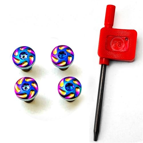 Yinxi 1 Teil/Satz CNC Langlebige Edelstahl Schrauben Set Griffe Schrauben Buchsen Kit for Alle 1911 Modelle mit Standard Dicke (Color : 10) von Yinxi