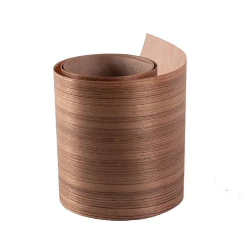 Yinxi 1Pc Natural Teak Veneer Thin Handmade DIY Solid Wood Decorative Panel Skin Speaker Renovation von Yinxi
