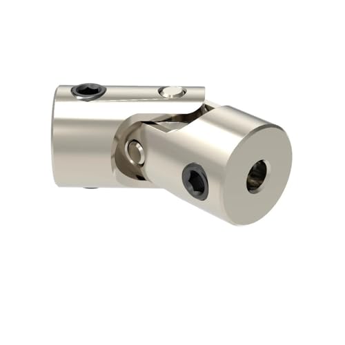 Yinxi Rc Boot Auto Metall Universal Gelenk Kupplung Kardangelenk 2mm/2,3mm/3mm/3,175mm/4mm/5mm/6mm/8mm/10mm Welle Motor Gimbal Stecker (Color : D8L18-2.3mmx2.3mm) von Yinxi