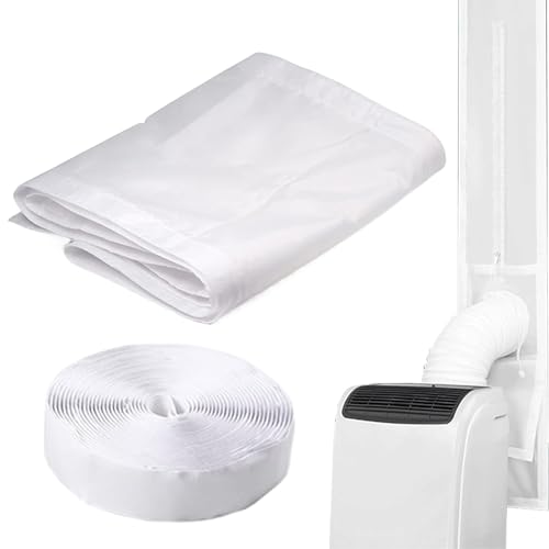 Türabdichtung Für Mobile Klimageräte, Balkontür Abdichtung Für Mobile Klimageräte, Fensterdichtung, Balkontürabdichtung, Verstellbar, Tragbar, Witterungsdicht, Für 5,9 Zoll Abgasschlauch Türabdichtung Für Mobile Klimageräte, Balkontür Abdichtung Für Mobile Klimageräte, Fensterdichtung, Balkontürabdichtung, Verstellbar, Tragbar, Witterungsdicht, Für 5,9 Zoll Abgasschlauch von Yiohejy