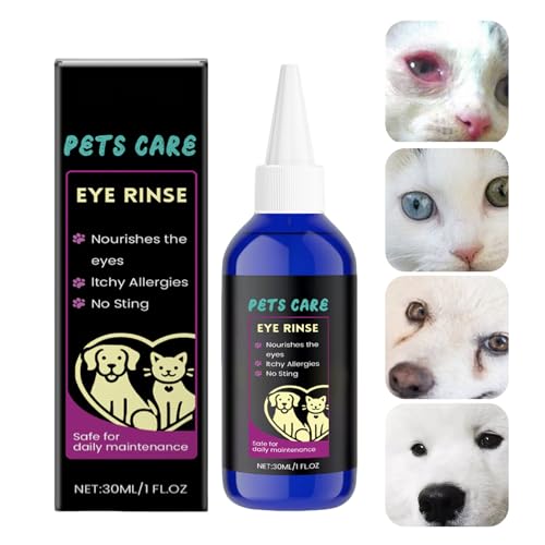 Yiohejy Augen Tiefenreiniger Für Hunde | 30ml Natürliche Augenspülung | Tiergesundheitsprodukte Für Tierarzt Empfohlene Pflege Kitten Welpen Badewäsche | Reise Indoor Zuhause Verwendung Yiohejy Augen Tiefenreiniger Für Hunde | 30ml Natürliche Augenspülung | Tiergesundheitsprodukte Für Tierarzt Empfohlene Pflege Kitten Welpen Badewäsche | Reise Indoor Zuhause Verwendung von Yiohejy