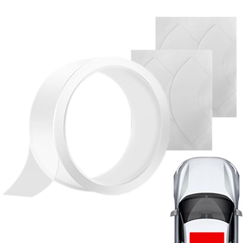 Yiohejy Dichtungsband Wasserdicht, 30X4 Cm Auto Leckaufkleber, Schiebedach Dichtungsband, Wasserfestes Klebeband Für Den Außenbereich,Stoppen Sie Dachlecks, Aufkleberband Für Lecks von Yiohejy