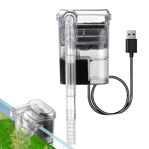 Yiohejy Fish Tank Filter | Fish Turtle Tank Filter | Quiet Filters, Suspended Aquarium, USB Turtle Aquarium Accessories for Clean Water Yiohejy Fish Tank Filter | Fish Turtle Tank Filter | Quiet Filters, Suspended Aquarium, USB Turtle Aquarium Accessories for Clean Water von Yiohejy