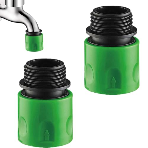 Yiohejy Gartenschlauch Weiblich Verbinder Wasserschlauch Wasserhahn Verbinder 8 Stück Wasserschlauch Armaturen Gartenrohr Adapter Wetterbeständig für Gartenarbeit oder Autowäsche von Yiohejy