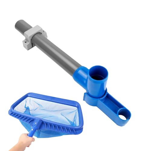 Yiohejy Ground Pool Skimmer Catcher Bracket Kit, Pool Skimmer Netze Clip Befestigung, Wasserblätter Netzhalterung, inklusive Clip, PVC-Rohr und T-Rohrschelle Yiohejy Ground Pool Skimmer Catcher Bracket Kit, Pool Skimmer Netze Clip Befestigung, Wasserblätter Netzhalterung, inklusive Clip, PVC-Rohr und T-Rohrschelle von Yiohejy
