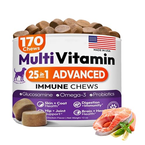 Yiohejy Hund Hüftgelenk Pflege | Hüfte & Gelenk Kautabletten Nahrungsergänzung - Mobilitätsunterstützung Kausnacks Tierknochen Gesundheitspflege für Tierliebhaber Haustierbesitzer von Yiohejy