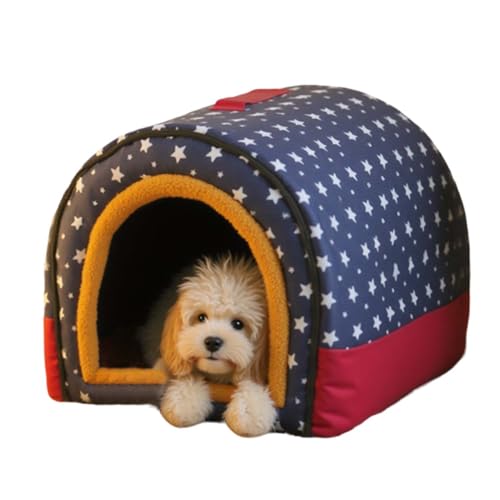 Yiohejy Katzenhöhle - Katzenversteck Bett | Warmes Abnehmbares Waschbares Haus Für Kleine Haustiere Welpen Schlafen Winter Draußen Drinnen Nachttisch Yiohejy Katzenhöhle - Katzenversteck Bett | Warmes Abnehmbares Waschbares Haus Für Kleine Haustiere Welpen Schlafen Winter Draußen Drinnen Nachttisch von Yiohejy