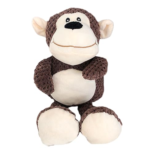 Yiohejy Quietschendes Plüsch Hundespielzeug | Plüschspielzeug Mit Knistereffekt Für Hunde - Interaktives Hundespielzeug Mit Quietschfunktion Zur Bekämpfung Von Langeweile Bei Starkem Kauverhalten von Yiohejy