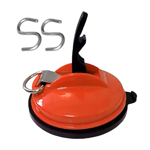 Yiohejy Robuste Vakuum-Saugnäpfe mit Haken, ohne Loch, für Küche, Bad, Toilette, Autoreise, , Camping Yiohejy Robuste Vakuum-Saugnäpfe mit Haken, ohne Loch, für Küche, Bad, Toilette, Autoreise, , Camping von Yiohejy