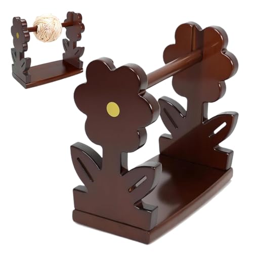Yiohejy Yarn Holder,Garn Aufbewahrung Organizer Spinner Halter | Holz Spindel Halter Gestell Nähzubehör für Strickliebhaber Häkelenthusiasten Frauen Mütter Yiohejy Yarn Holder,Garn Aufbewahrung Organizer Spinner Halter | Holz Spindel Halter Gestell Nähzubehör für Strickliebhaber Häkelenthusiasten Frauen Mütter von Yiohejy