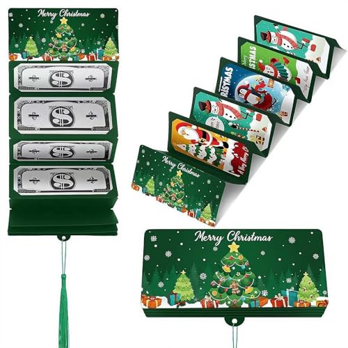 Weihnachts-Geld- oder Geschenkkartenhalter mit 10 Steckplätzen, Überraschung, Weihnachtsgeschenkkartenhalter für Weihnachtsmann-Geldbedarf, 2025 Merry Christmas Dekorationen für Zuhause Weihnachts-Geld- oder Geschenkkartenhalter mit 10 Steckplätzen, Überraschung, Weihnachtsgeschenkkartenhalter für Weihnachtsmann-Geldbedarf, 2025 Merry Christmas Dekorationen für Zuhause von Yiokii