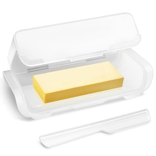 Yiomxhi Butterdose mit Deckel Kunststoff von Yiomxhi