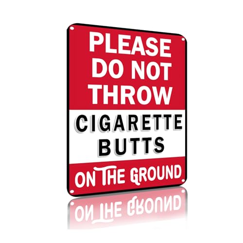 "PLEASE DO NOT THROW" Metall Zeichen lustige Kunst Plaque Poster für Badezimmer Bar Wände (2449) von Yiruhe