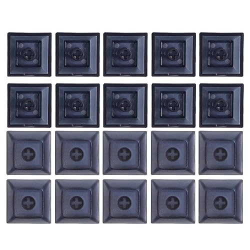 Yisawroy 20PCS DSA Tastenkappen Dicke PBT DSA 1U Höhe Tastenkappen Set Leere Persönlichkeit Ergänzung Tastenkappen Tastenkappen Upgrades von Yisawroy