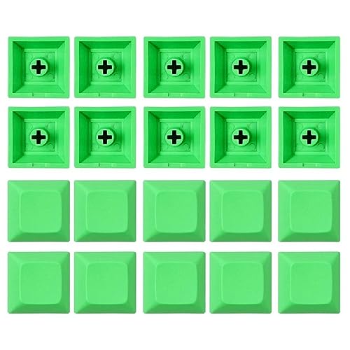 Yisawroy 20PCS DSA Tastenkappen Dicke PBT DSA 1U Höhe Tastenkappen Set Leere Persönlichkeit Ergänzung Tastenkappen Tastenkappen Upgrades von Yisawroy
