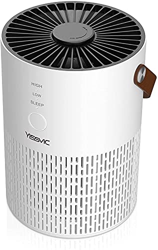 YISSVIC Luftreiniger Allergiker H13 HEPA Filter Leise Betrieb für 30m² 99,97% Filterleistung gegen Staub Pollen Tierhaare Rauch Schlafmodus K1 YISSVIC Luftreiniger Allergiker H13 HEPA Filter Leise Betrieb für 30m² 99,97% Filterleistung gegen Staub Pollen Tierhaare Rauch Schlafmodus K1 von Yissvic