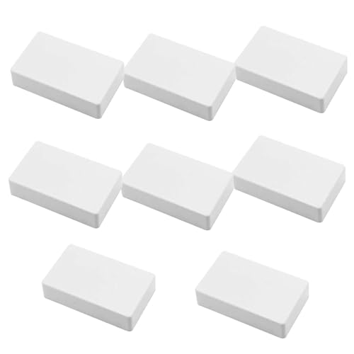 Anschlussdose, wasserdichte Anschlusskästen, Electronic Projekt Box, Elektronische Gehäuse aus Kunststof, für DIY Stromabzweigdose (10x6x2.5cm-White-8Pack) Anschlussdose, wasserdichte Anschlusskästen, Electronic Projekt Box, Elektronische Gehäuse aus Kunststof, für DIY Stromabzweigdose (10x6x2.5cm-White-8Pack) von Yitobici