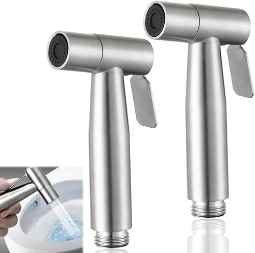 Bidet-Handbrause, WC-Sprühgerät, Hand-Bidet-Sprühgerät, Badezimmer-Reinigungsspray, Duschbad-Küchensprühgerät,2-Pack Bidet-Handbrause, WC-Sprühgerät, Hand-Bidet-Sprühgerät, Badezimmer-Reinigungsspray, Duschbad-Küchensprühgerät,2-Pack von Yitobici