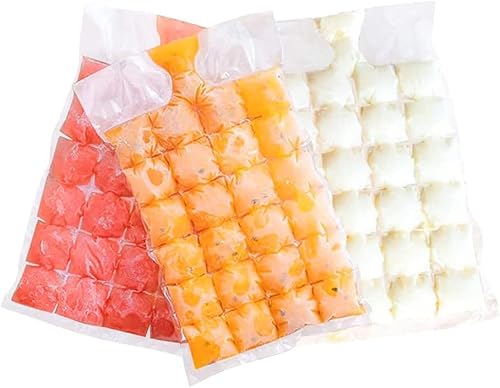 Eiswürfelbeutel für Eis oder Saft, Eiswürfelbehälter, 50 Stück von Yitobici