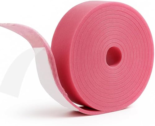 Randdämmstreifen Selbstklebend 50 mm x 5 mm x 10 m,Edge Insulation Strip für Estrich,Randdämmstreifen, Dämmband für Fußbodenheizung, Schallschutz und Wärmedämmung von Yitobici