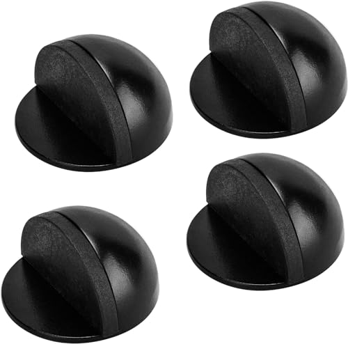 Yitobici Türstopper selbstklebend, 4 Stück, Schwarz, Bodenmontage, Edelstahl + Gummi Yitobici Türstopper selbstklebend, 4 Stück, Schwarz, Bodenmontage, Edelstahl + Gummi von Yitobici