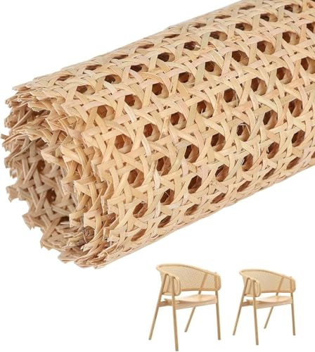 Yitobici Cane Webbing Rattan Roll,Rattan Geflecht,Möbel Wiener Geflecht, Gewebtes Offenes Rattan, für Caning Projekte, Heimdekoration,40 x 100cm Yitobici Cane Webbing Rattan Roll,Rattan Geflecht,Möbel Wiener Geflecht, Gewebtes Offenes Rattan, für Caning Projekte, Heimdekoration,40 x 100cm von Yitobici