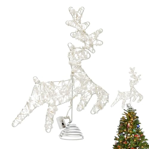 Star Treetop – lustiger Weihnachtsstern mit Timer-Funktion, kreative Geschenke für Eingangsbereich, Esstisch, Couchtisch, Computertisch, Konferenzraum Yiurse von Yiurse