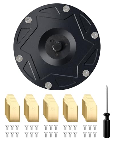 Yivy 6er Mähroboter Messerteller + 30 Klingen, Kompatibel mit Segway Navimow H500E, H800E, H1500E, H3000E Messerscheibe Rasenroboter Drehscheibe von Yivy