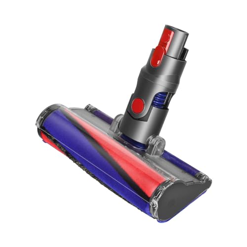 Softwalze Bodendüse Zubehör für Dyson V8(SV10) V10(SV12) V11(SV14) V15 Kabellosen Staubsauger, Elektrischer Soft Roller Bürste Aufsatz,ersatzteile bürste von Yivy