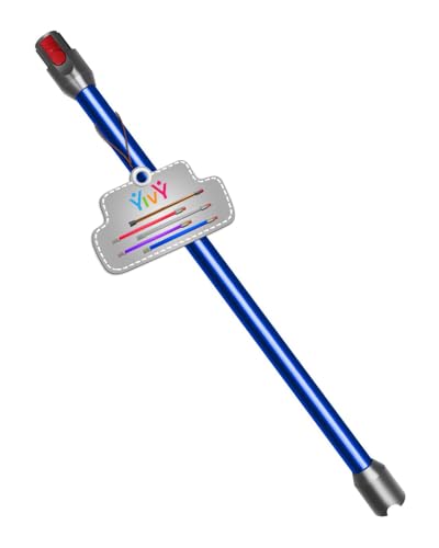 Schnellspanner Ersatzstab für Dyson V10 Digital Slim/V12 Detect Slim /V15 Slim Akku-Stick Staubsauger, Verlängerungsstab für Staubsaugeraufsätze（Blau） von Yivy