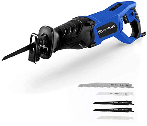 Säbelsäge 900W Elektrischer Säbelsäge mit Säbelsägeblatt 5 Stück, Professional Reciprosäge 2800RPM Stichsäge für Holz Metall Säbelsäge 900W Elektrischer Säbelsäge mit Säbelsägeblatt 5 Stück, Professional Reciprosäge 2800RPM Stichsäge für Holz Metall von Yiyai