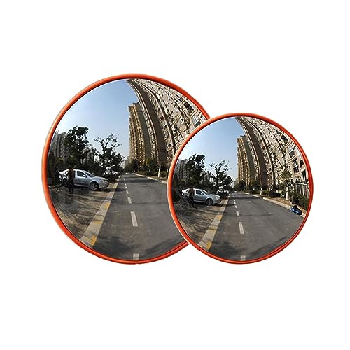Sicherheitsspiegel - Durchmesser 30 cm Konvexspiegel - Verkehrsspiegel - Panoramaspiegel - Ausstiegsspiegel - Beobachtungsspiegel, 130°-Wölbung, Ideal für Verkehr, Einfahrten, Sicherheit und Schutz Sicherheitsspiegel - Durchmesser 30 cm Konvexspiegel - Verkehrsspiegel - Panoramaspiegel - Ausstiegsspiegel - Beobachtungsspiegel, 130°-Wölbung, Ideal für Verkehr, Einfahrten, Sicherheit und Schutz von Yiyai