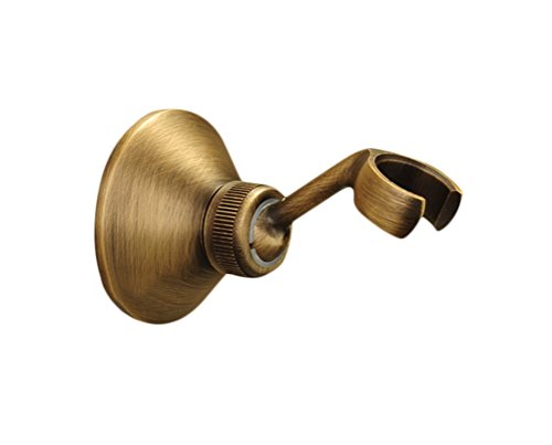 Yiyida Brausehalter für Handbrause Retro Duschkopfhalterung Verstellbarer Massiv aus Messing Duschkopfhalter,Bronze von Yiyida