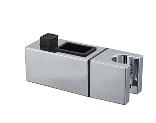 Yiyida DuscheKopf Halterung Handbrause Halterung für Platz Gleitstange Standard 30x18 mm - ABS verchromt Brausehalter von Yiyida