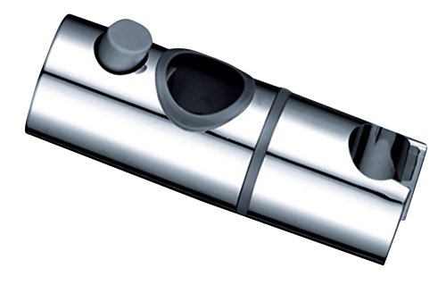 Yiyida Handbrause Halterung Wandstange Duschstange Schieber Gleiter Verstellbar Brausehalter ABS Chrome Fertig, 19mm Außen Durchmesser Slide Bar Dusche Halter von Yiyida