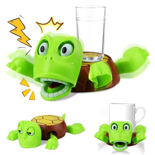 Turtle Coaster, Turtles Schildkröten Untersetzer, Kaffee Untersetzer Schildkröte, Tassenuntersetzer Schildkröte, Kreativer Lustiger Schildkröte Geschenk Deko. von Yizemay
